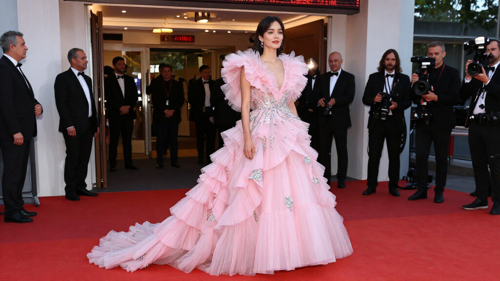 Elle Fanning's Over-the-Top 'Hunger Games' Premiere Dress Would Make Effie Proud