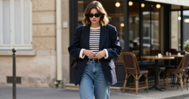 Hailey Bieber's Latest Look Is French-Girl Dressing With An American Twist