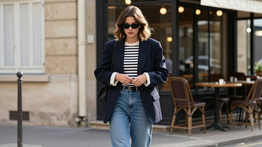 Hailey Bieber's Latest Look Is French-Girl Dressing With An American Twist