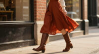 How To Wear Long Granny Skirts With ‘70S Boots