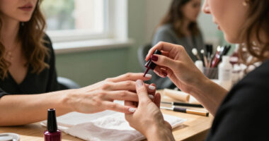 Uma Thurman Skipped Her Go-To Milky Nail Shade For Her '90S Throwback Favourite